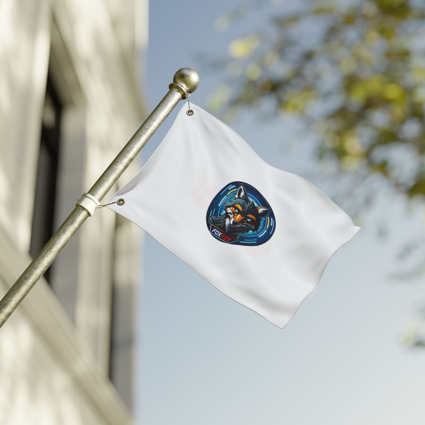 Flag- Unshakable Clever Fox