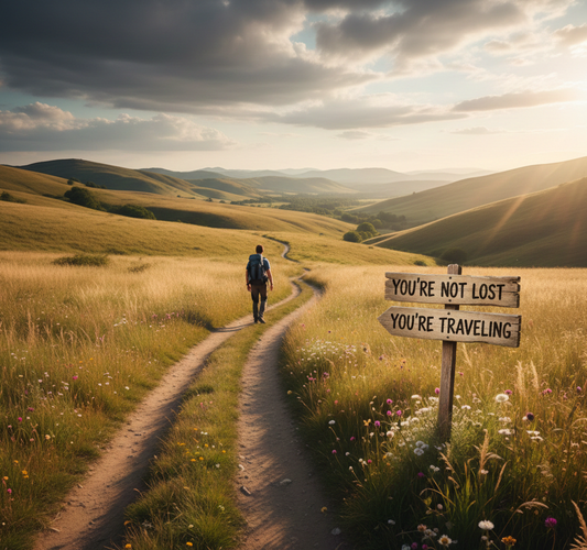 You’re Not Lost — You’re Traveling