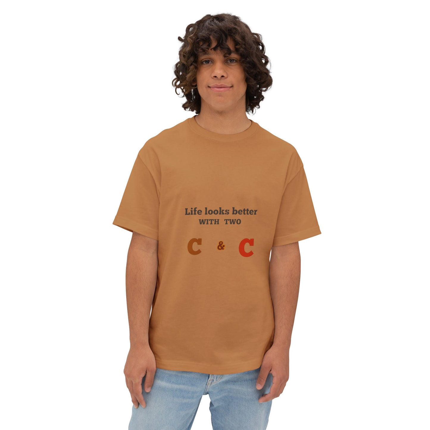 Christian Unisex Tee - Christ and Coffee Design