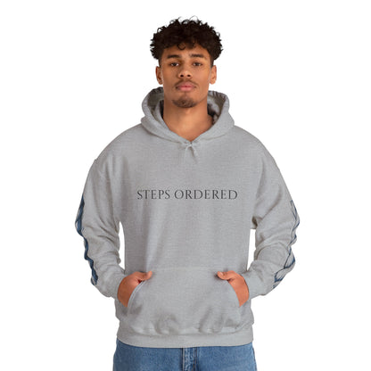 Hooded Sweatshirt - Steps ordered Purpose anchored