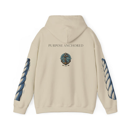 Hooded Sweatshirt - Steps ordered Purpose anchored