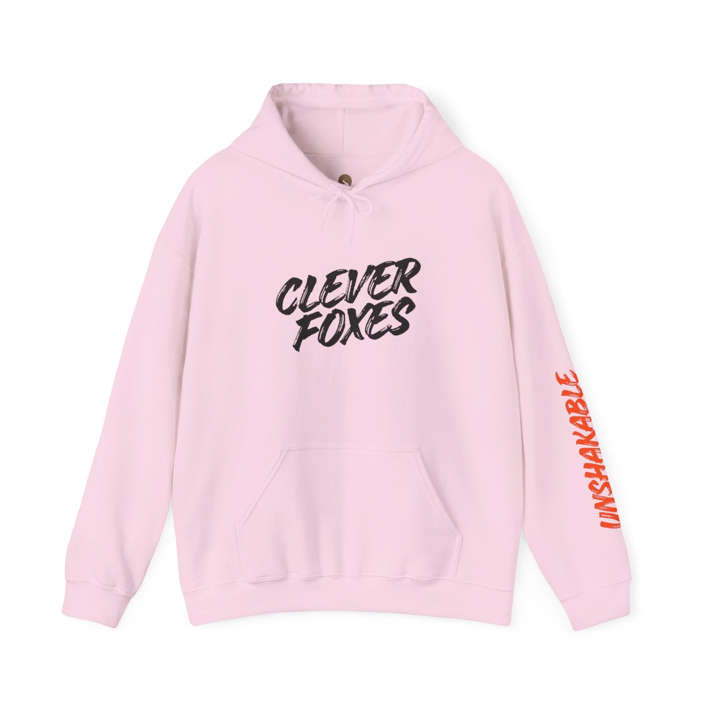 Hooded Sweatshirt Clever Foxes Unshakable Design
