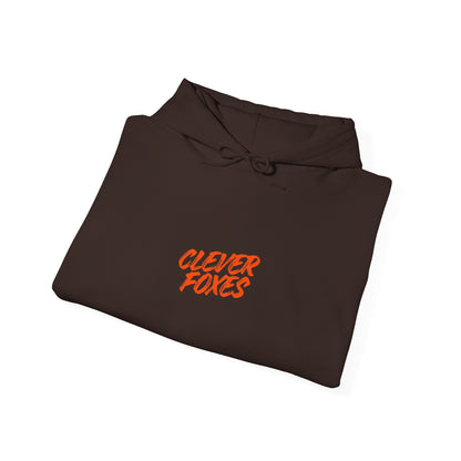 Hooded Sweatshirt Clever Foxes Unshakable Design