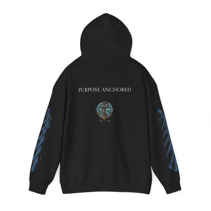 Hooded Sweatshirt - Steps ordered Purpose anchored