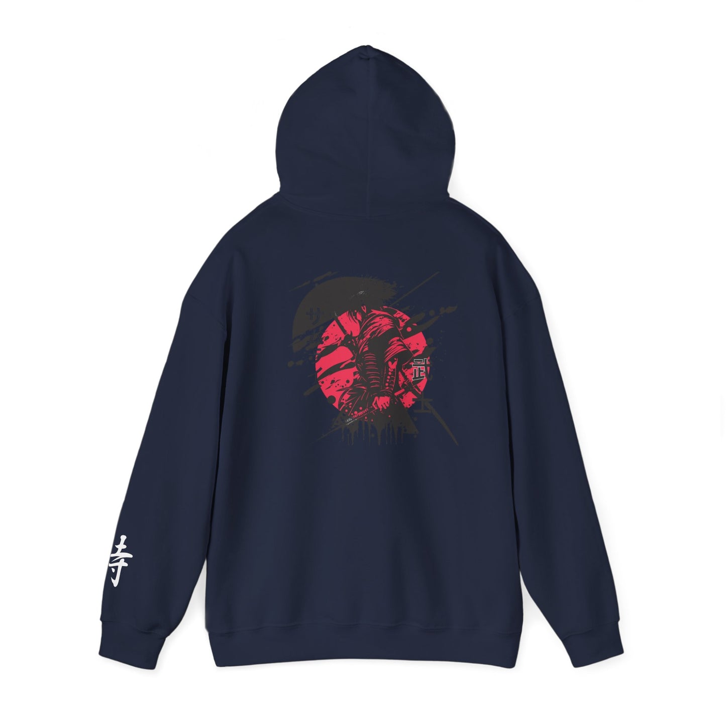 Honor Samurai Hoodie — Japanese Warrior Graphic Sweatshirt