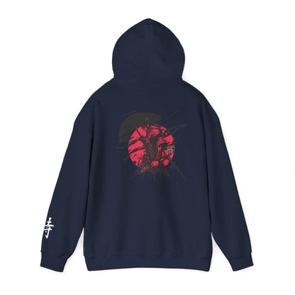 Honor Samurai Hoodie — Japanese Warrior Graphic Sweatshirt