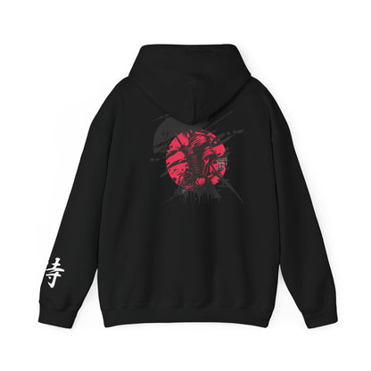 Honor Samurai Hoodie — Japanese Warrior Graphic Sweatshirt