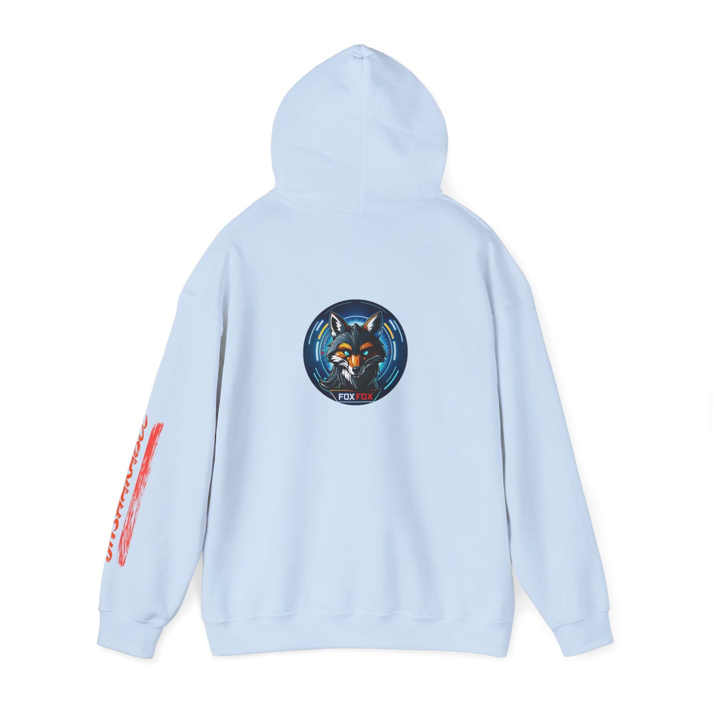 Hooded Sweatshirt Clever Foxes Unshakable Design