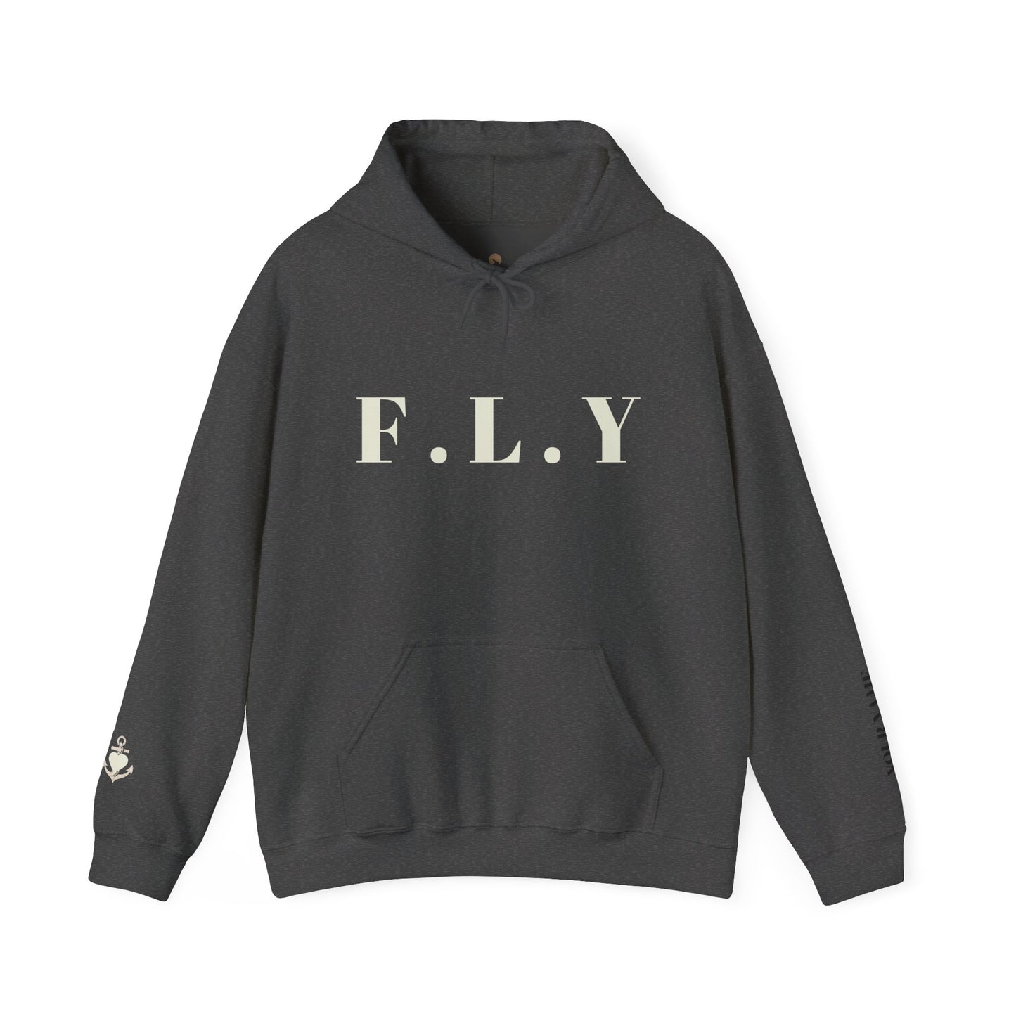 FLY Graphic Hoodie — Bold Minimalist Streetwear Sweatshirt