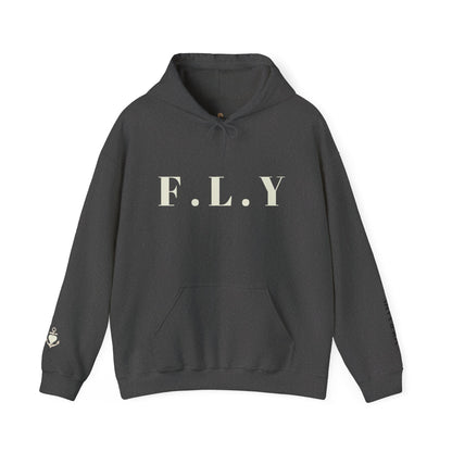 FLY Graphic Hoodie — Bold Minimalist Streetwear Sweatshirt