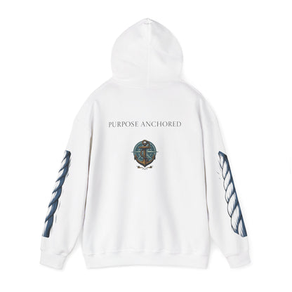 Hooded Sweatshirt - Steps ordered Purpose anchored