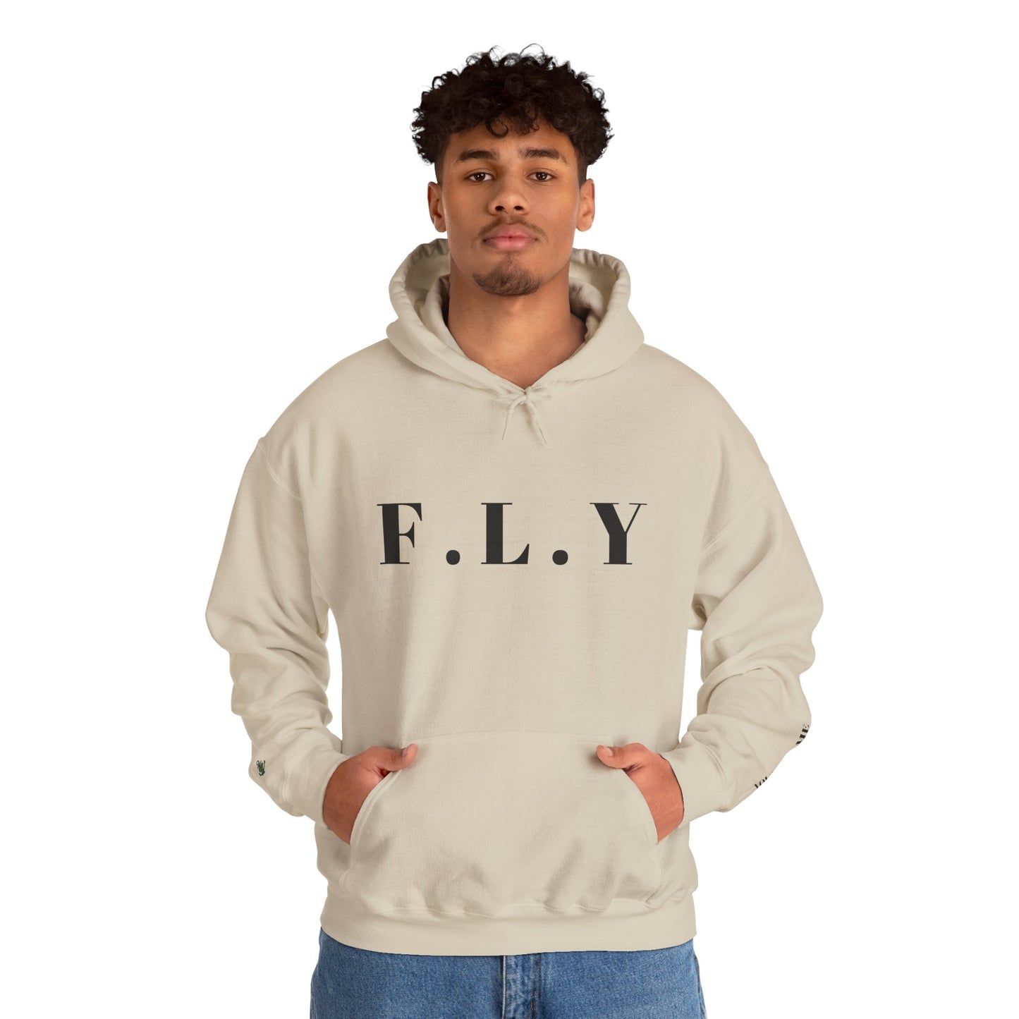 FLY Graphic Hoodie — Bold Minimalist Streetwear Sweatshirt