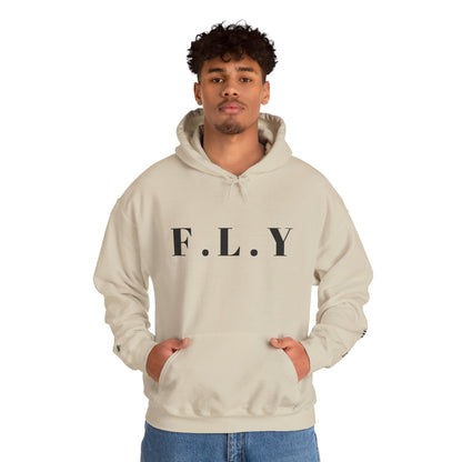 FLY Graphic Hoodie — Bold Minimalist Streetwear Sweatshirt