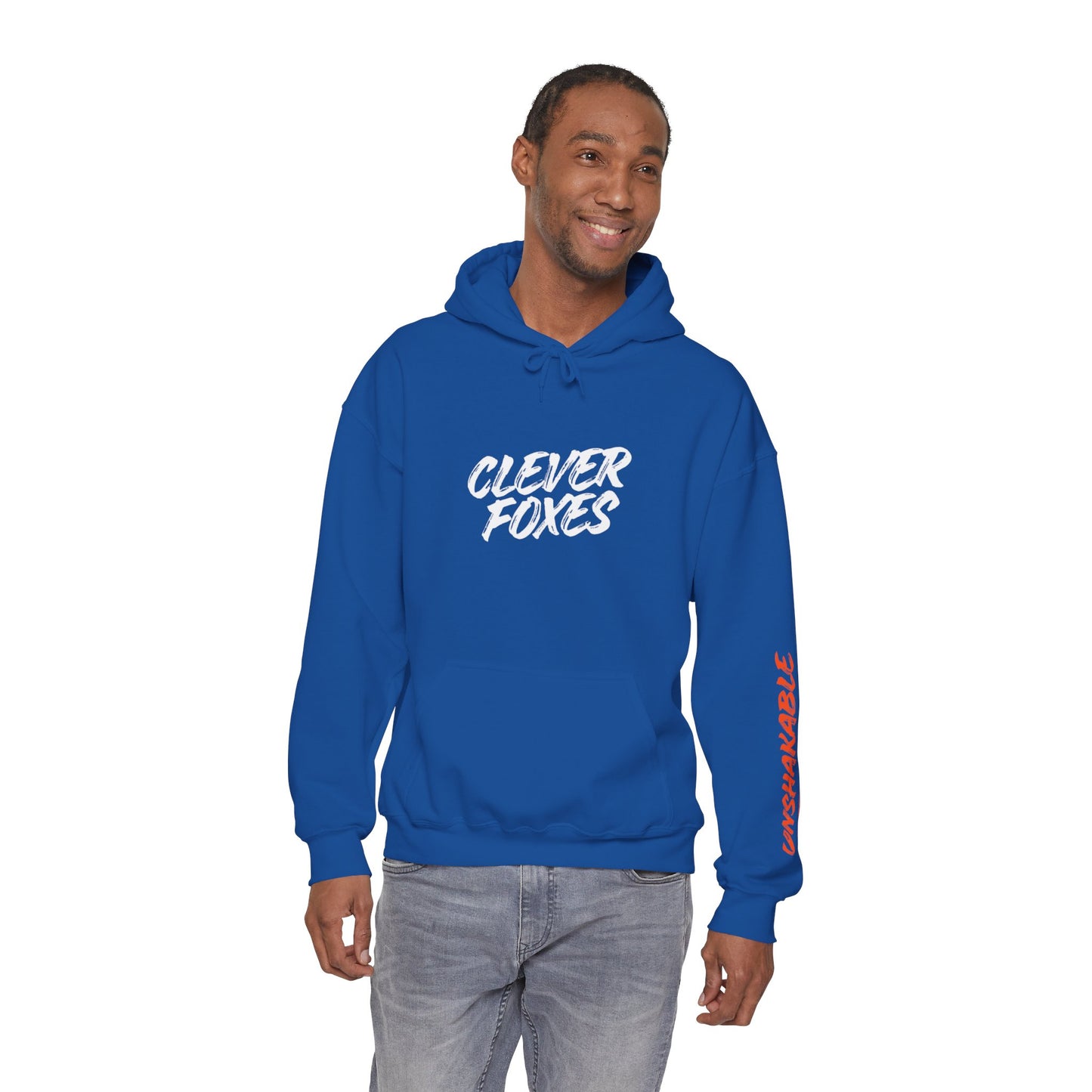 Hooded Sweatshirt Clever Foxes Unshakable Design