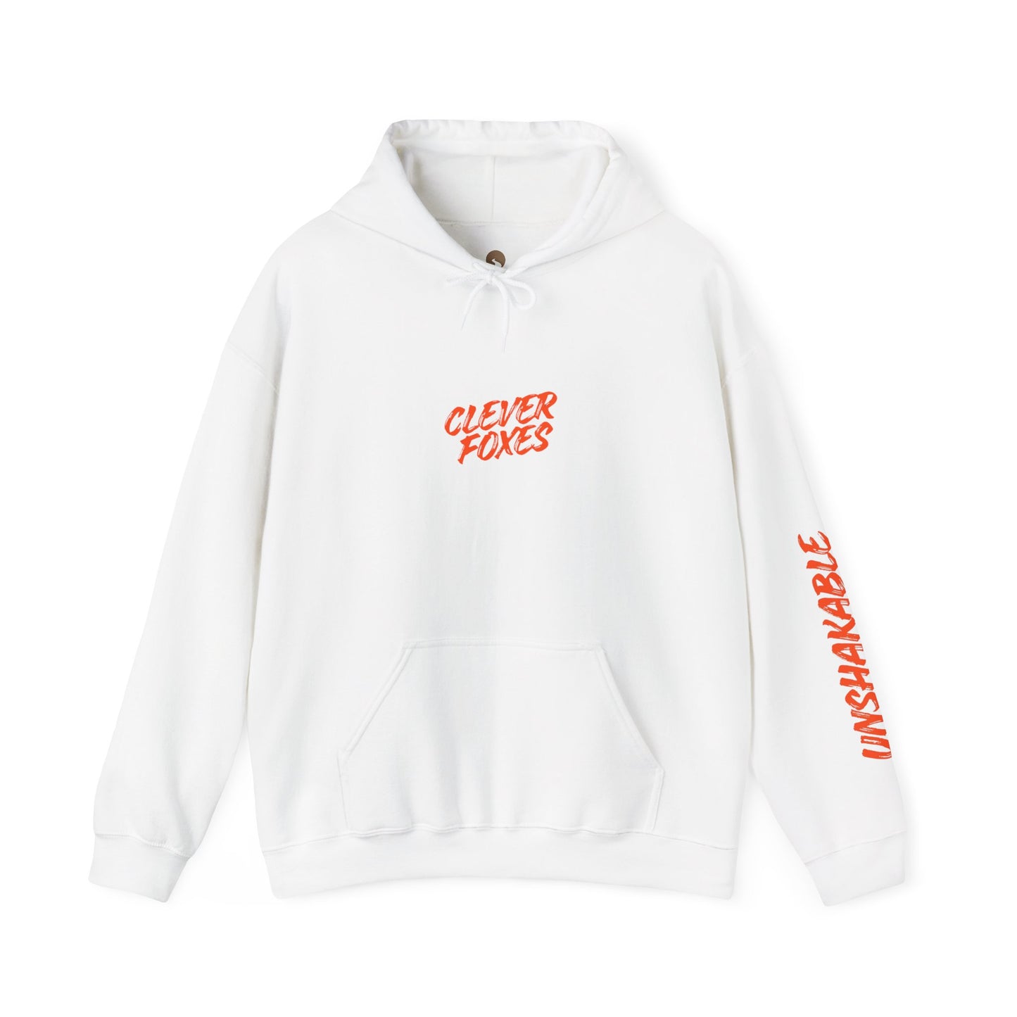 Hooded Sweatshirt Clever Foxes Unshakable Design