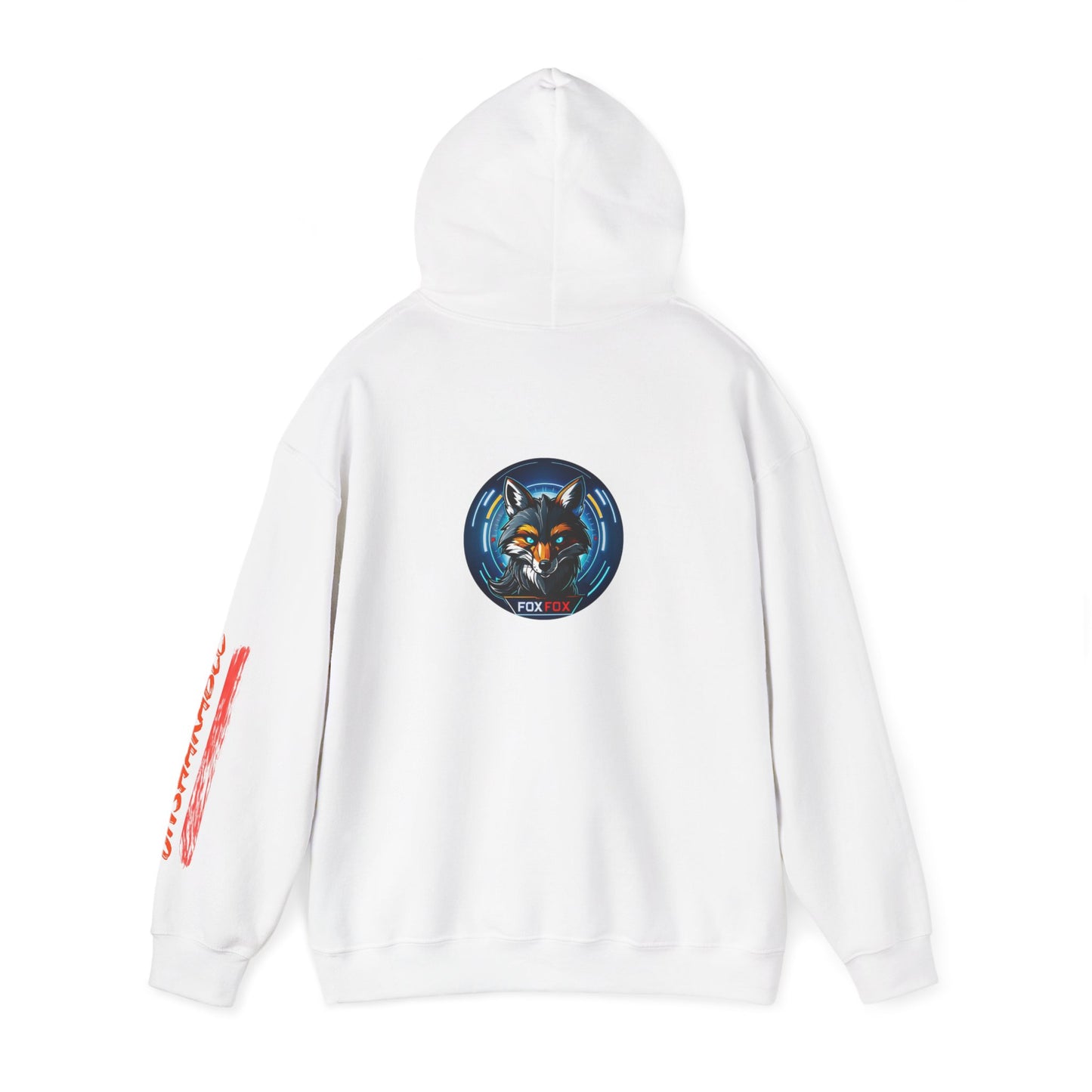 Hooded Sweatshirt Clever Foxes Unshakable Design