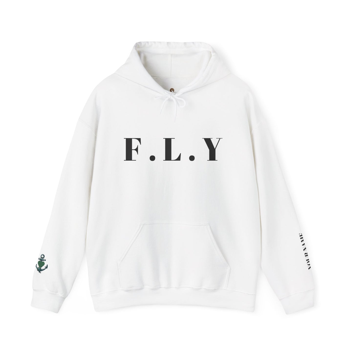 FLY Graphic Hoodie — Bold Minimalist Streetwear Sweatshirt