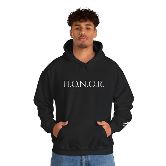 Honor Samurai Hoodie — Japanese Warrior Graphic Sweatshirt