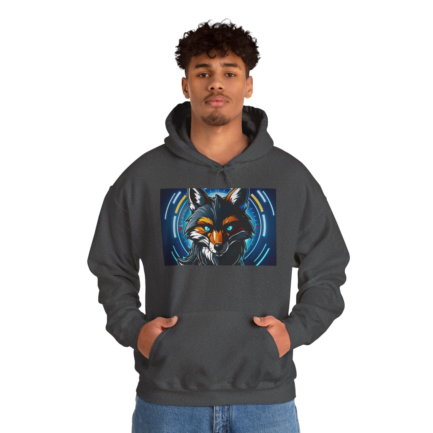 Clever Fox Hoodie Sweatshirt | Unisex Heavy Blend™
