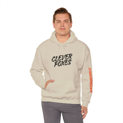 Hooded Sweatshirt Clever Foxes Unshakable Design