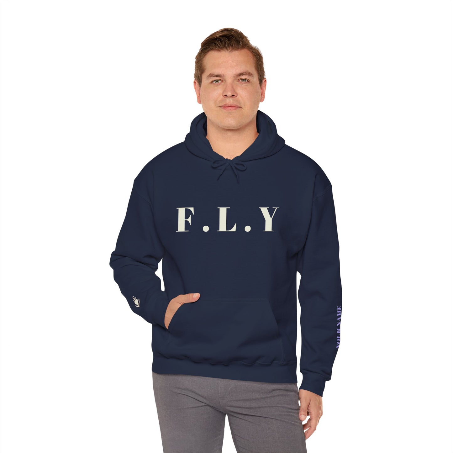 FLY Graphic Hoodie — Bold Minimalist Streetwear Sweatshirt