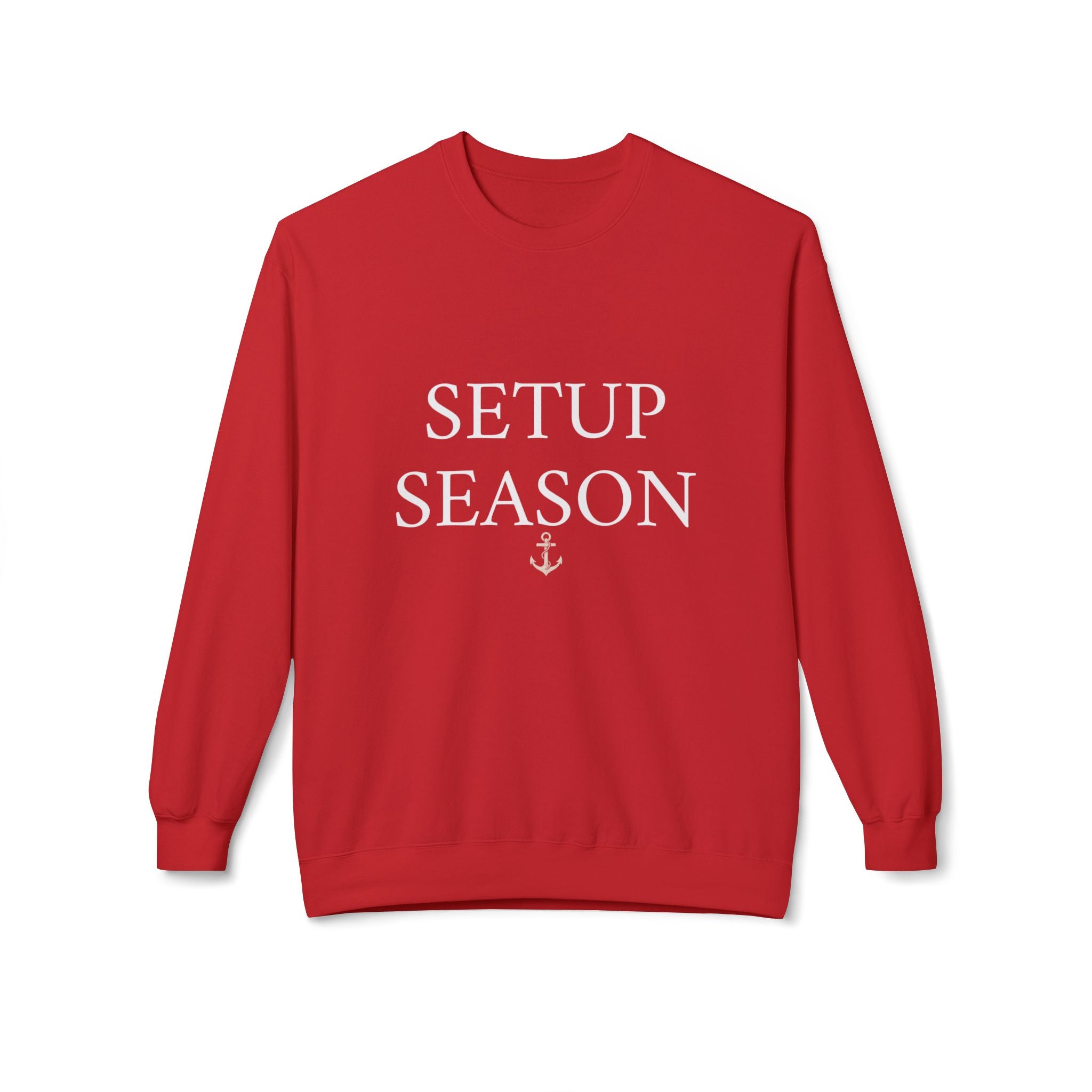 Crewneck Sweatshirt - Setup Season Design