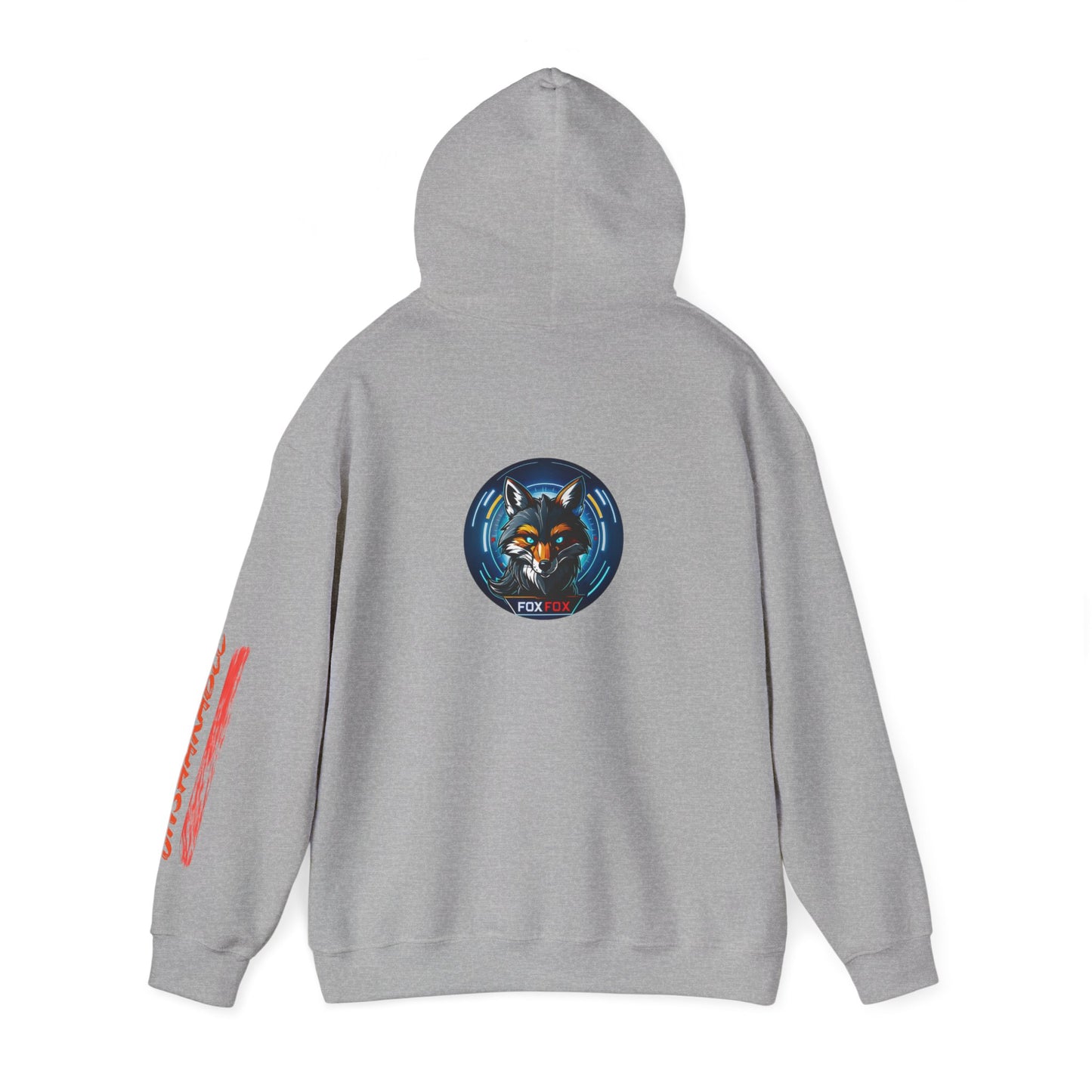 Hooded Sweatshirt Clever Foxes Unshakable Design