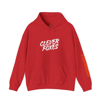 Hooded Sweatshirt Clever Foxes Unshakable Design