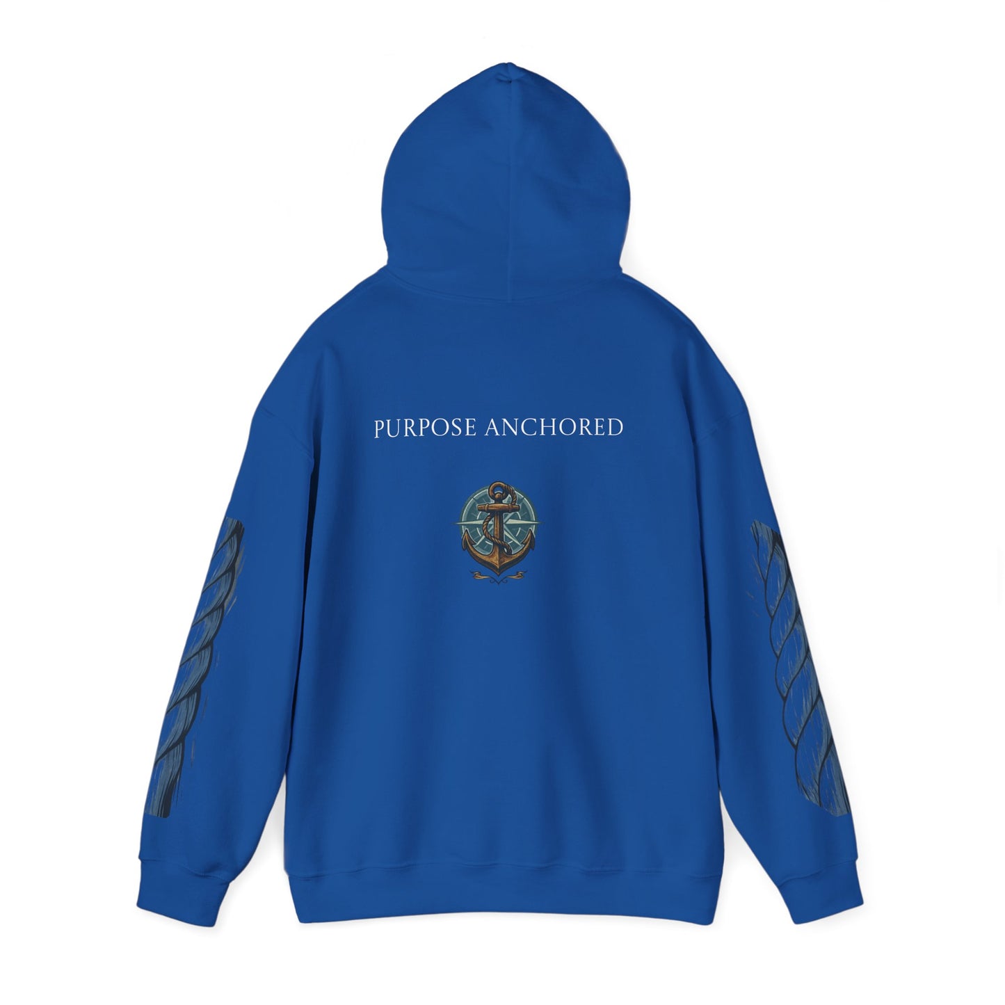 Hooded Sweatshirt - Steps ordered Purpose anchored