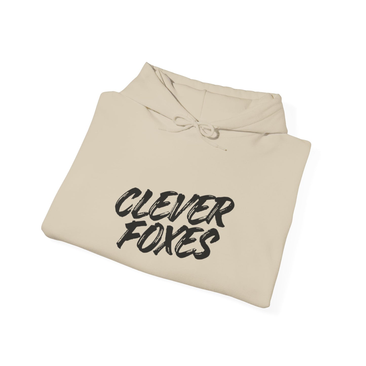 Hooded Sweatshirt Clever Foxes Unshakable Design