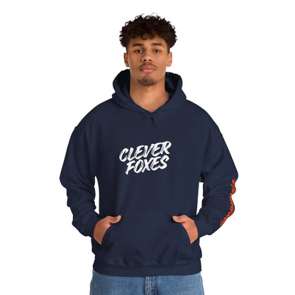 Hooded Sweatshirt Clever Foxes Unshakable Design