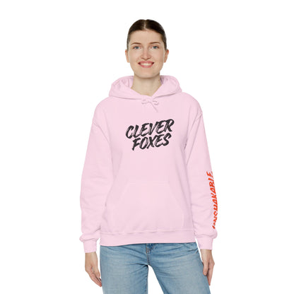 Hooded Sweatshirt Clever Foxes Unshakable Design