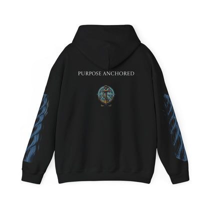 Hooded Sweatshirt - Steps ordered Purpose anchored