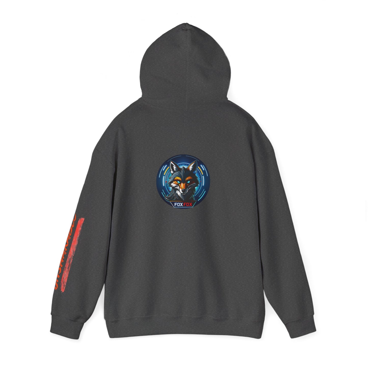 Hooded Sweatshirt Clever Foxes Unshakable Design