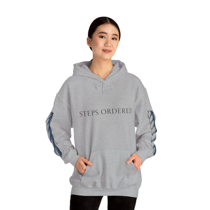 Hooded Sweatshirt - Steps ordered Purpose anchored
