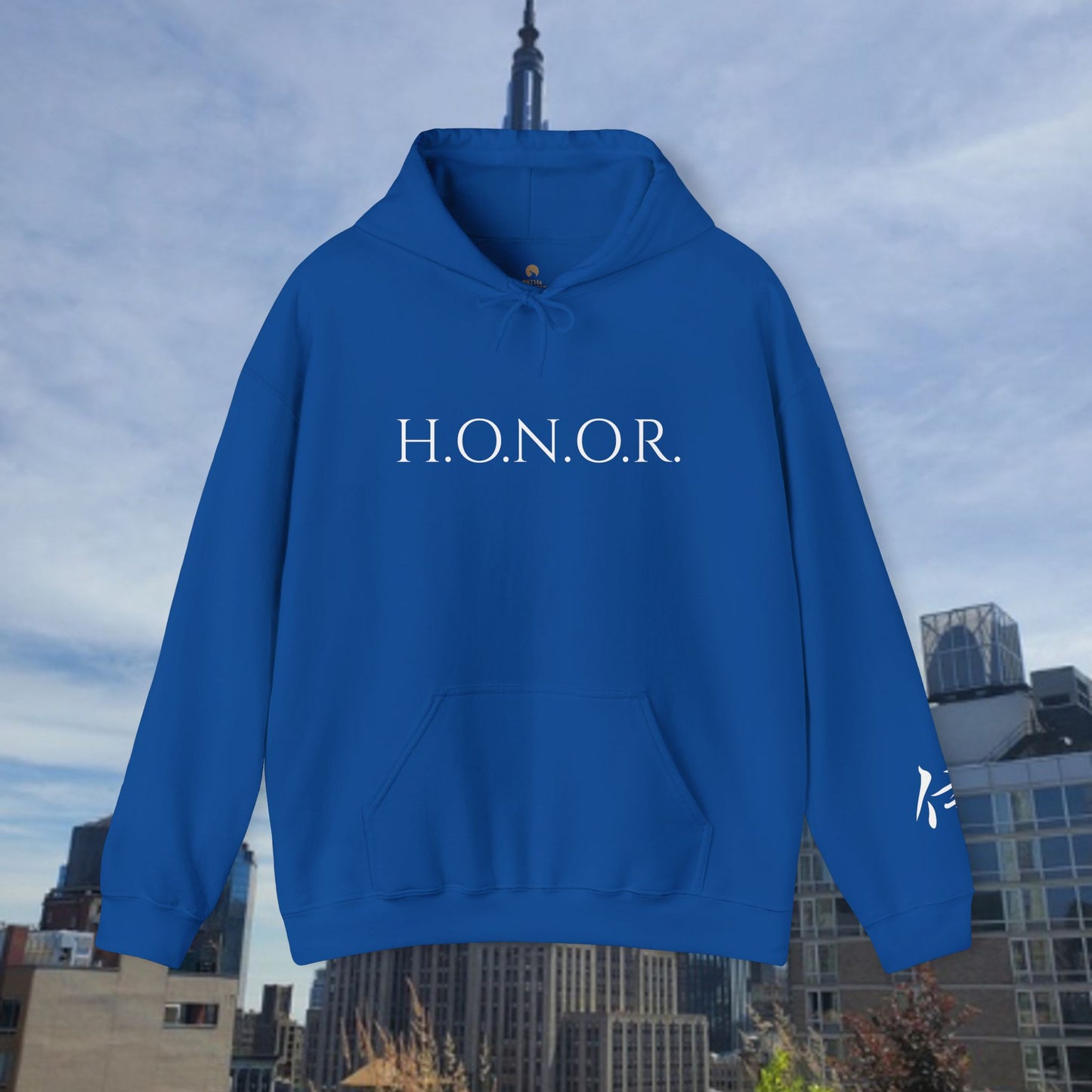 Honor Samurai Hoodie — Japanese Warrior Graphic Sweatshirt