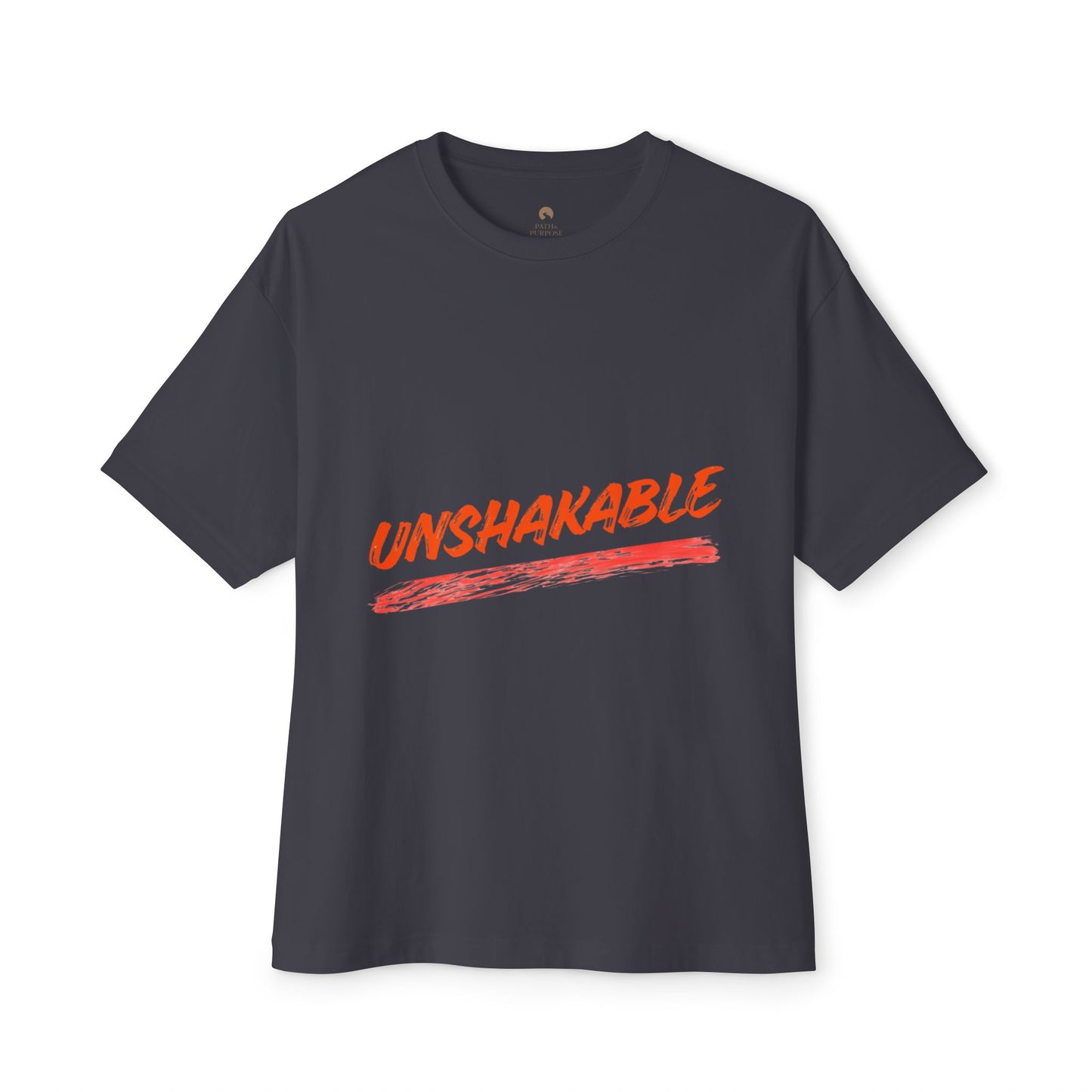 Unisex Oversized Tee - Unshakable Clever Fox Design