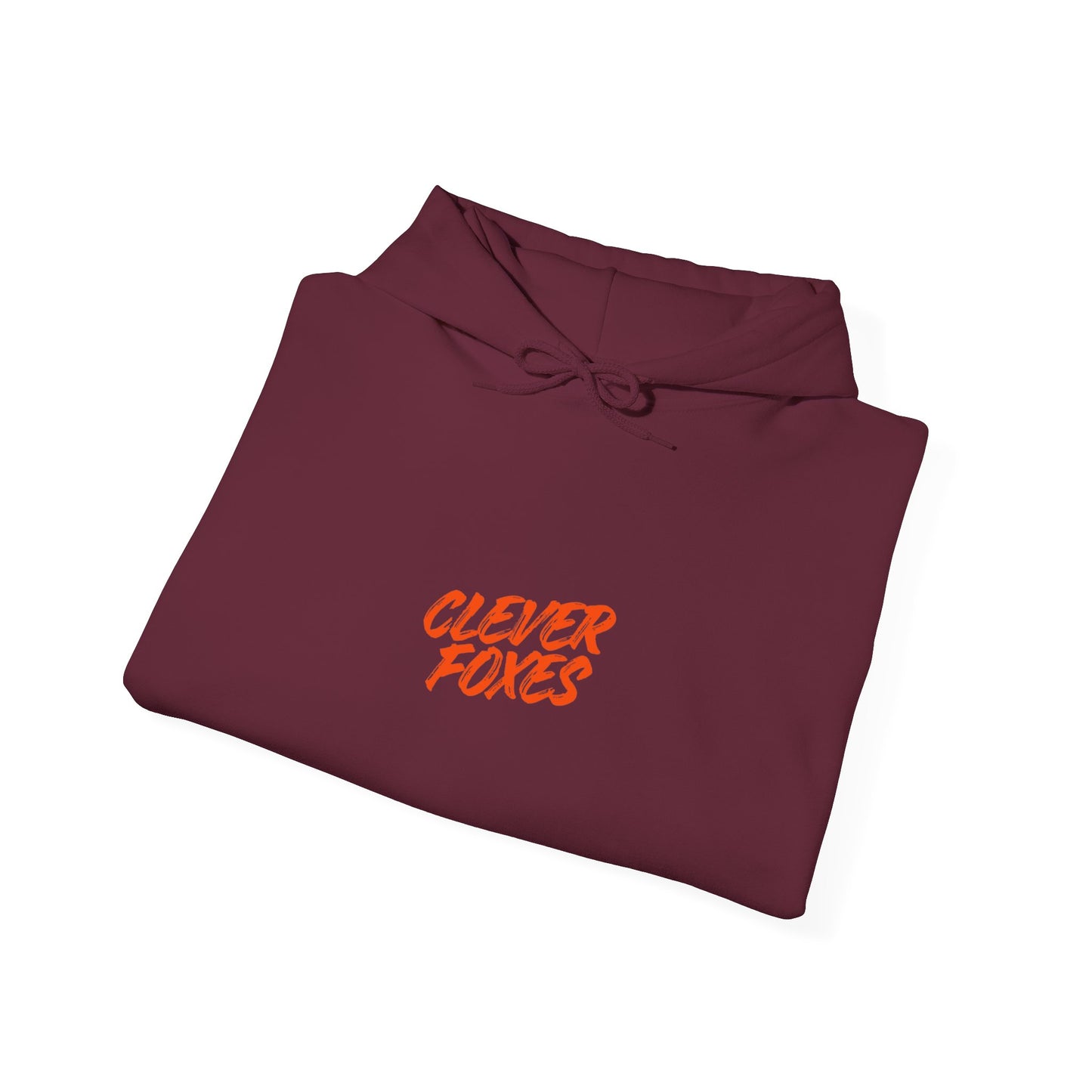 Hooded Sweatshirt Clever Foxes Unshakable Design