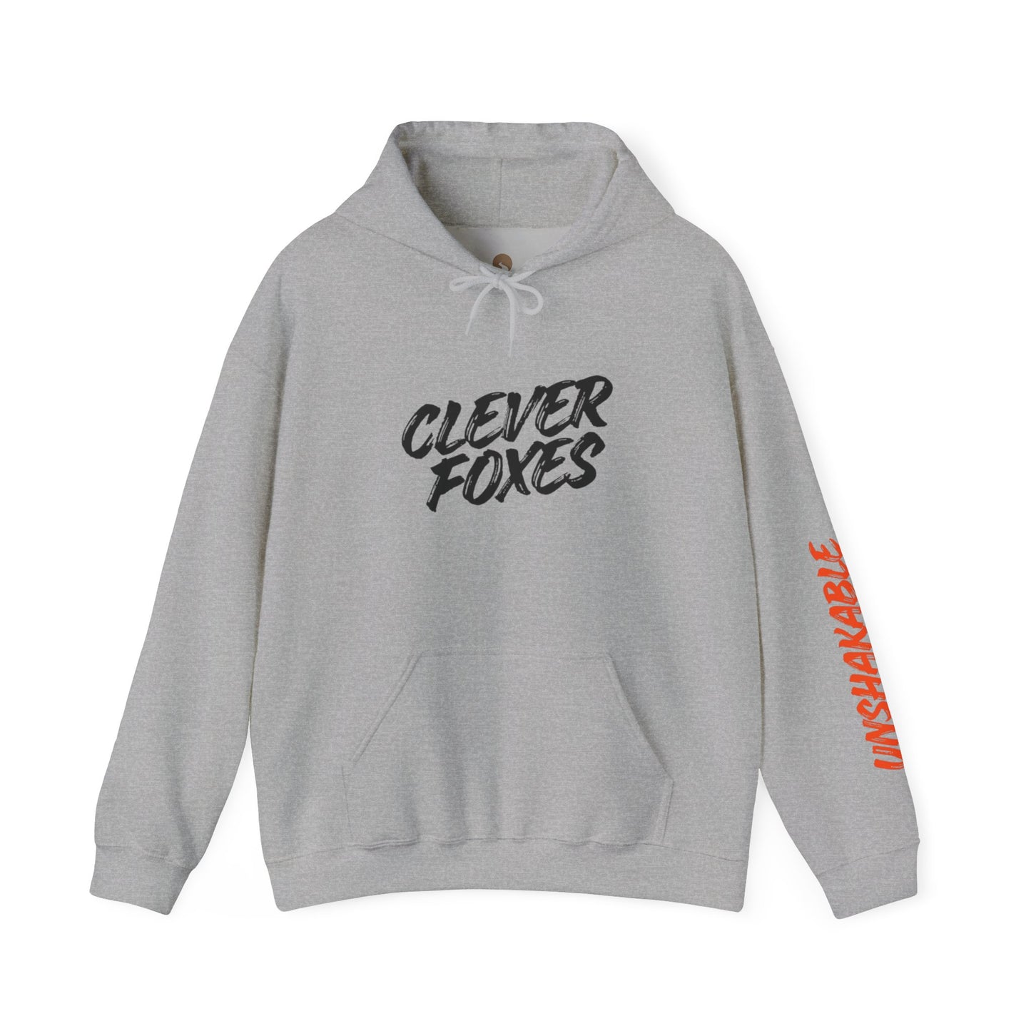 Hooded Sweatshirt Clever Foxes Unshakable Design
