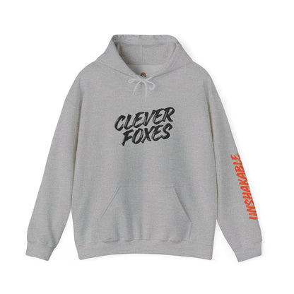 Hooded Sweatshirt Clever Foxes Unshakable Design