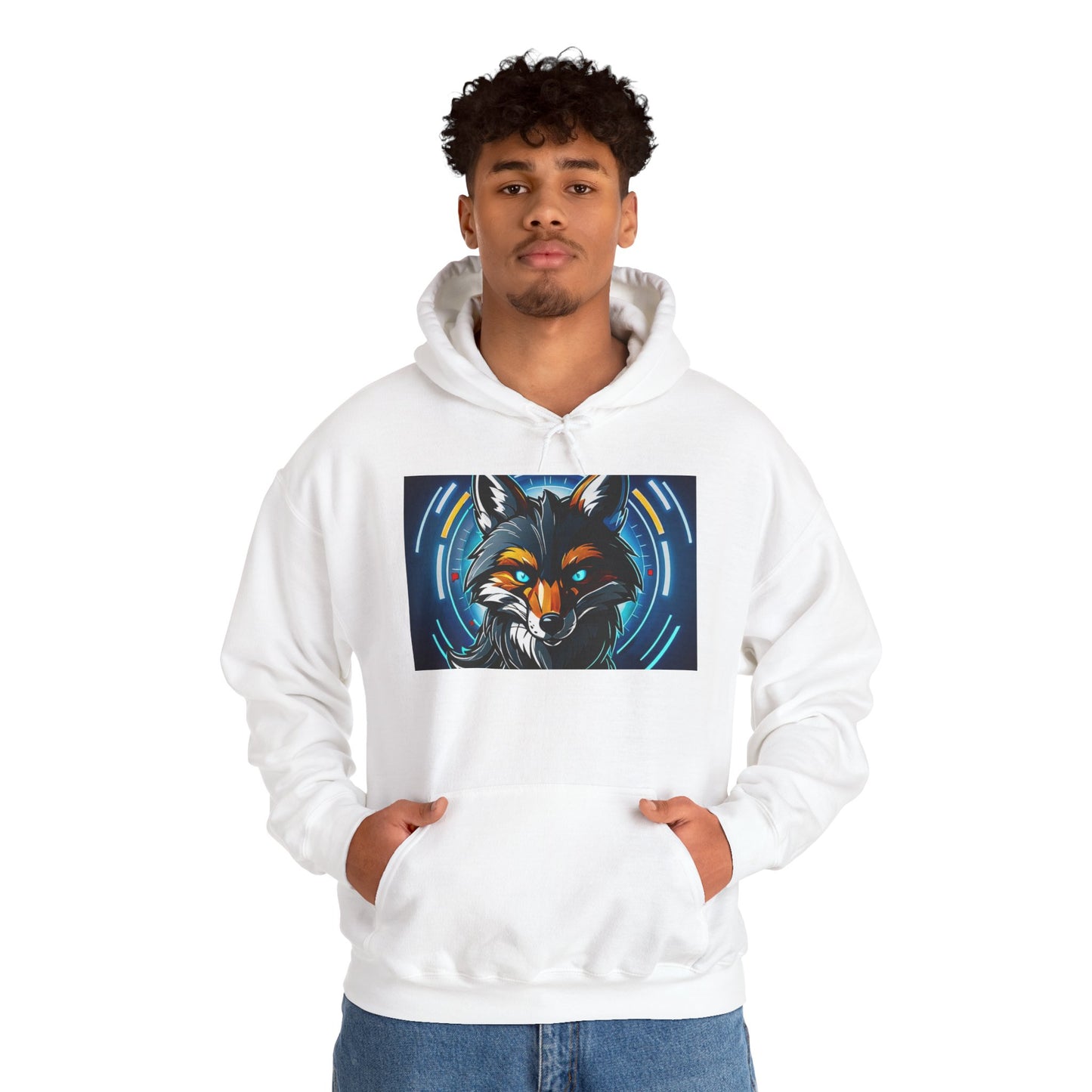 Clever Fox Hoodie Sweatshirt | Unisex Heavy Blend™
