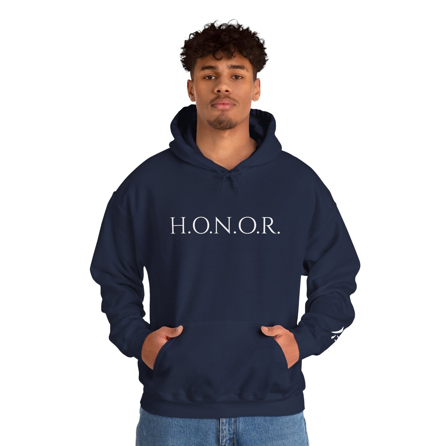 Honor Samurai Hoodie — Japanese Warrior Graphic Sweatshirt