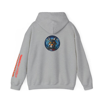Hooded Sweatshirt Clever Foxes Unshakable Design