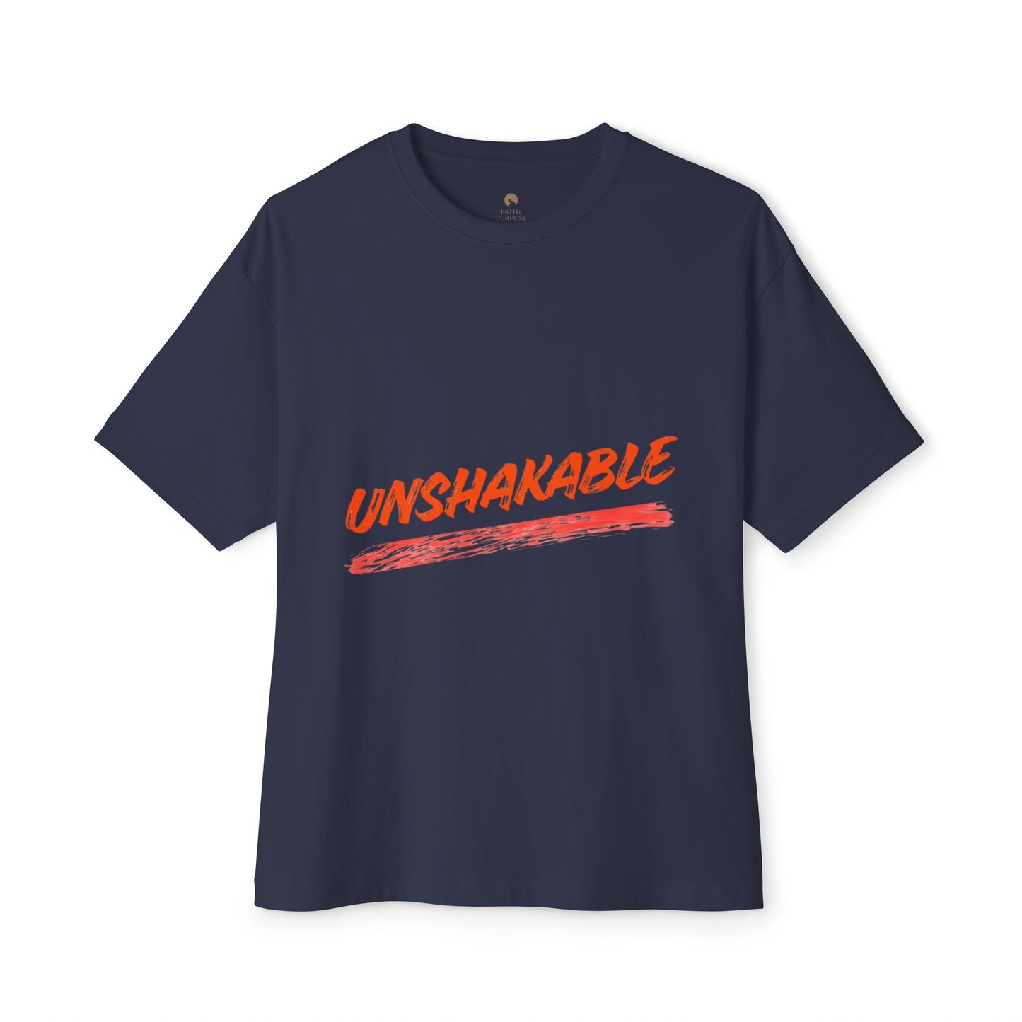 Unisex Oversized Tee - Unshakable Clever Fox Design