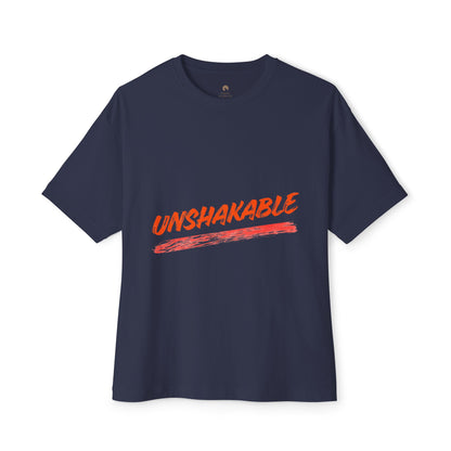 Unisex Oversized Tee - Unshakable Clever Fox Design