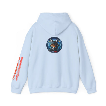 Hooded Sweatshirt Clever Foxes Unshakable Design