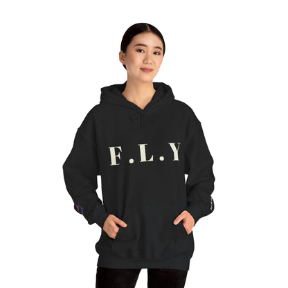 FLY Graphic Hoodie — Bold Minimalist Streetwear Sweatshirt