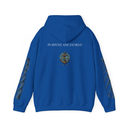Hooded Sweatshirt - Steps ordered Purpose anchored