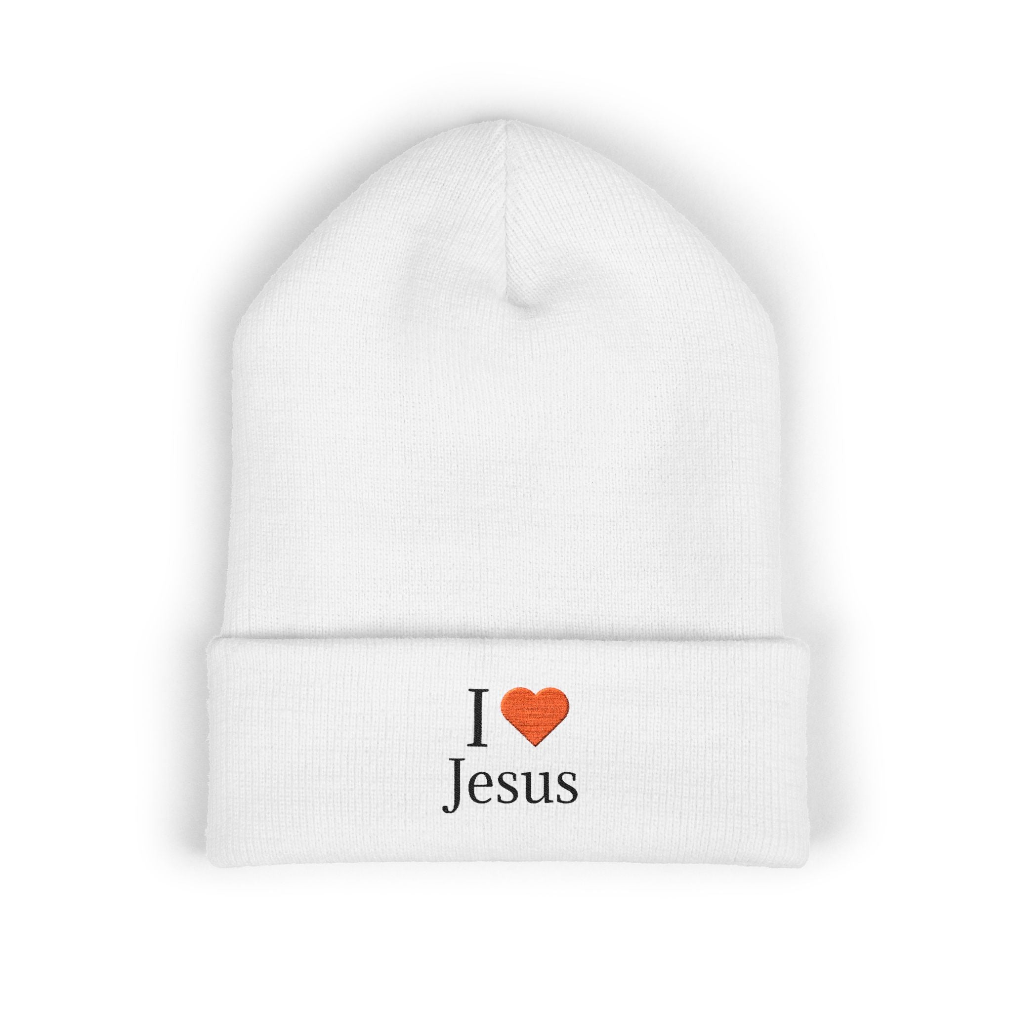 Embroidered Jesus Love Beanie