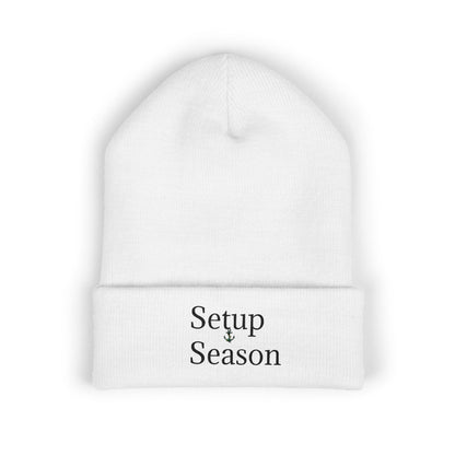 Beanie Hat - Step Up Season Embroidered Design